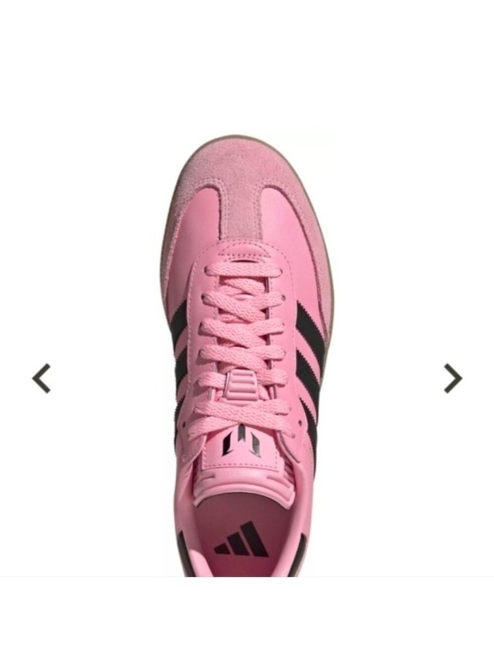 Adidas Samba Messi Men Size 11.5 Miami CF Pink Black And Gum JP7844 072026 - Picture 2 of 11